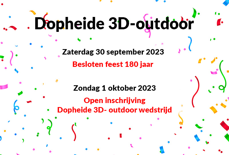 Dopheide 3D outdoor feest