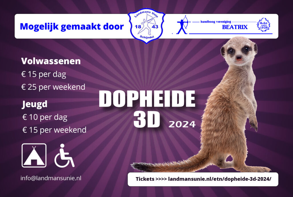Dopheide 3D 2024 poster horizontaal